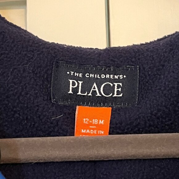 The Children's Place snow pants bib overalls dinosaurs blue 12-18 months - Picture 4 of 8